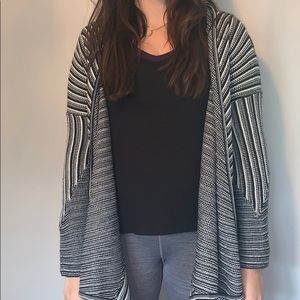 BB Dakota Striped Cardigan